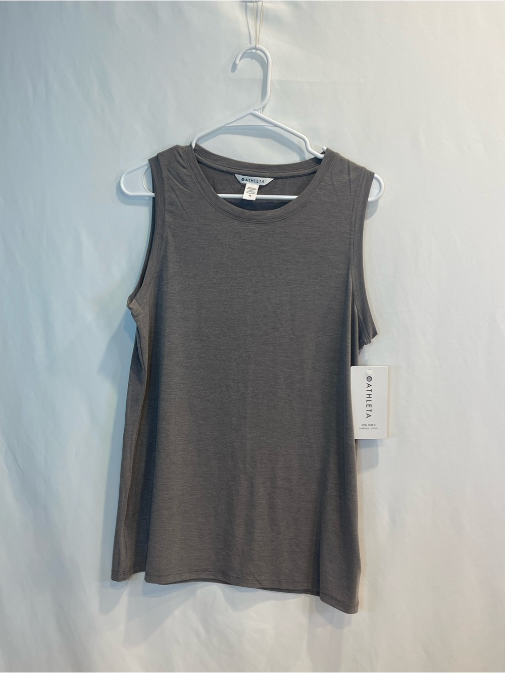 Athleta Slate Gray Sleeveless Tank